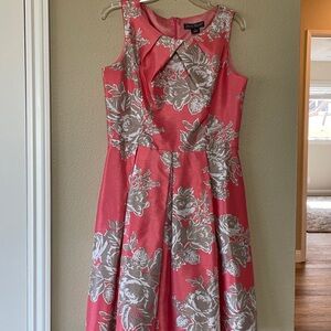 Jessica Howard Coral Floral Dress